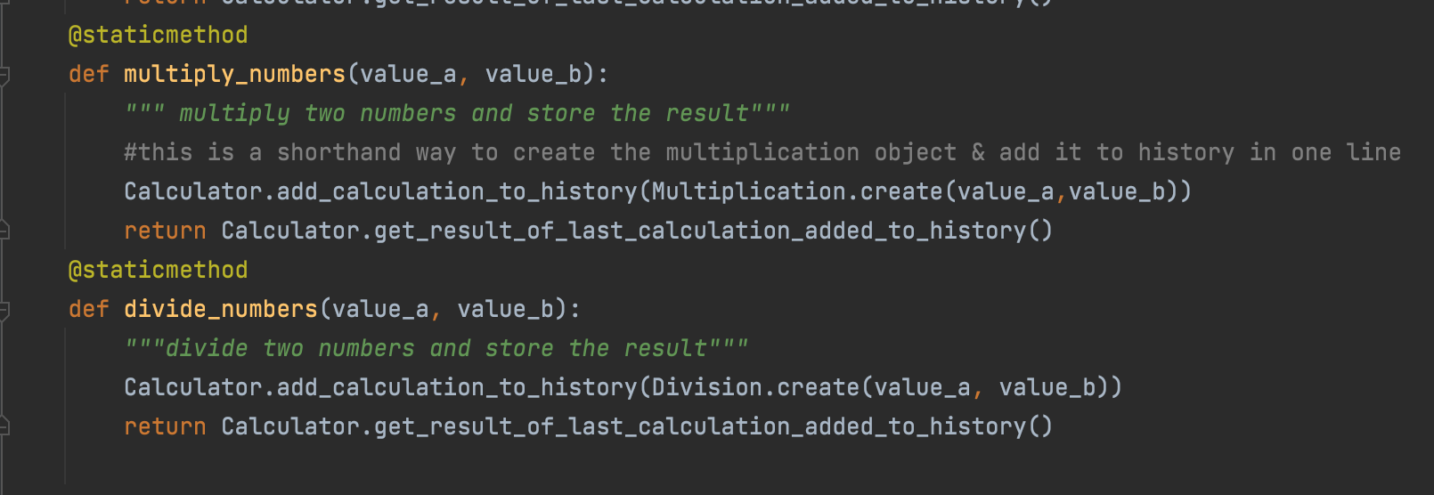 factory pattern